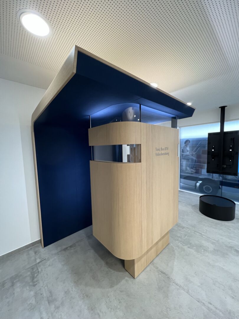 Toni Kabine BTV AG Bregenz